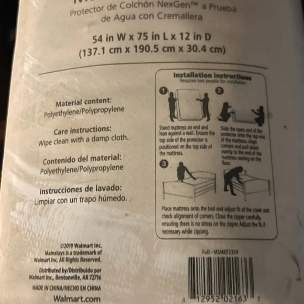 Main stays mattress protectors